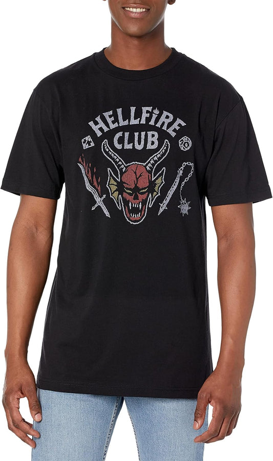 Stranger Things Mens Big Tall Hellfire Cut