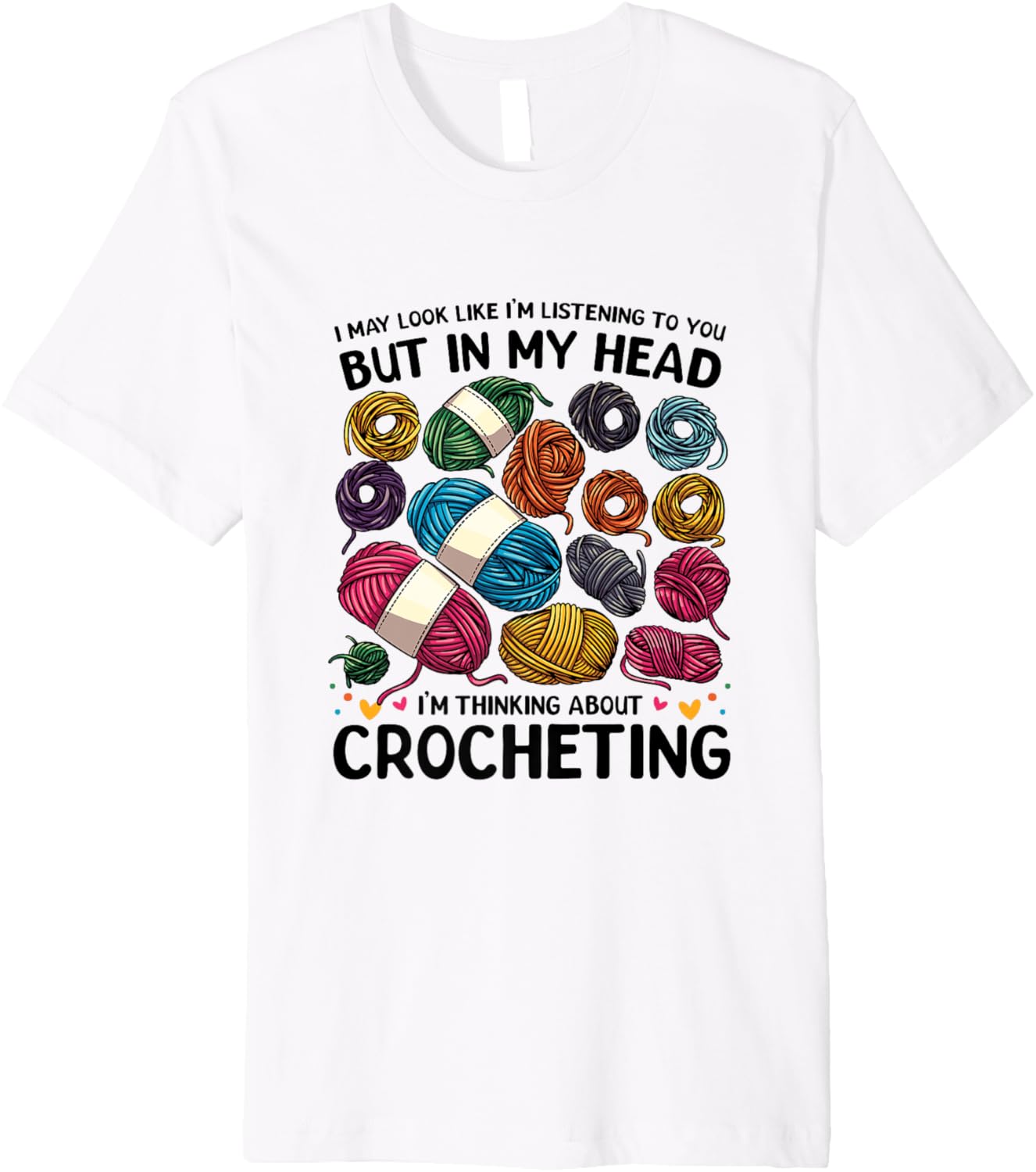 Crochet Lover Funny Yarn Hook Crocheting Premium