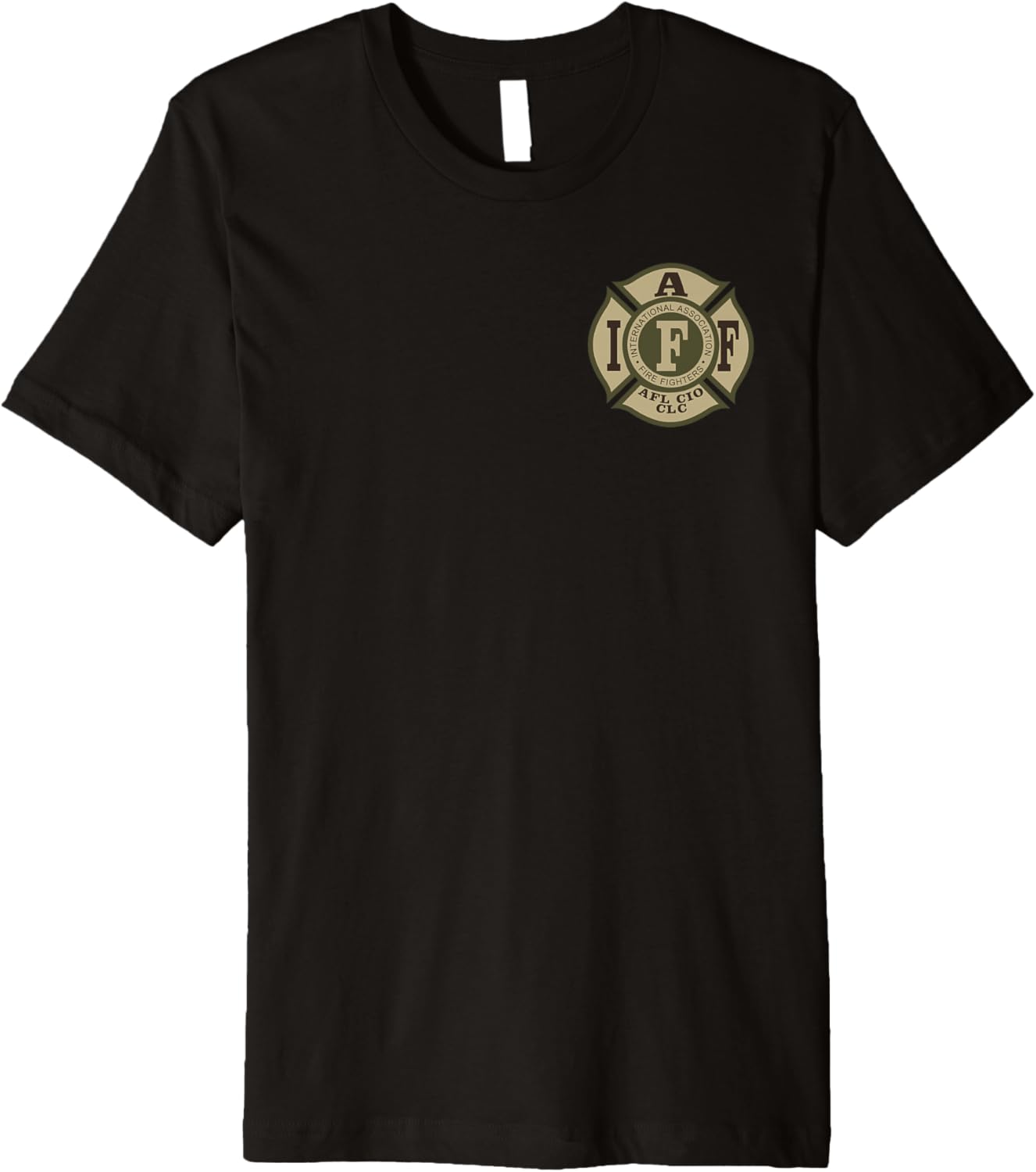 Iaff Union Us Made T Shirt Firefighter Military Multicam Premium