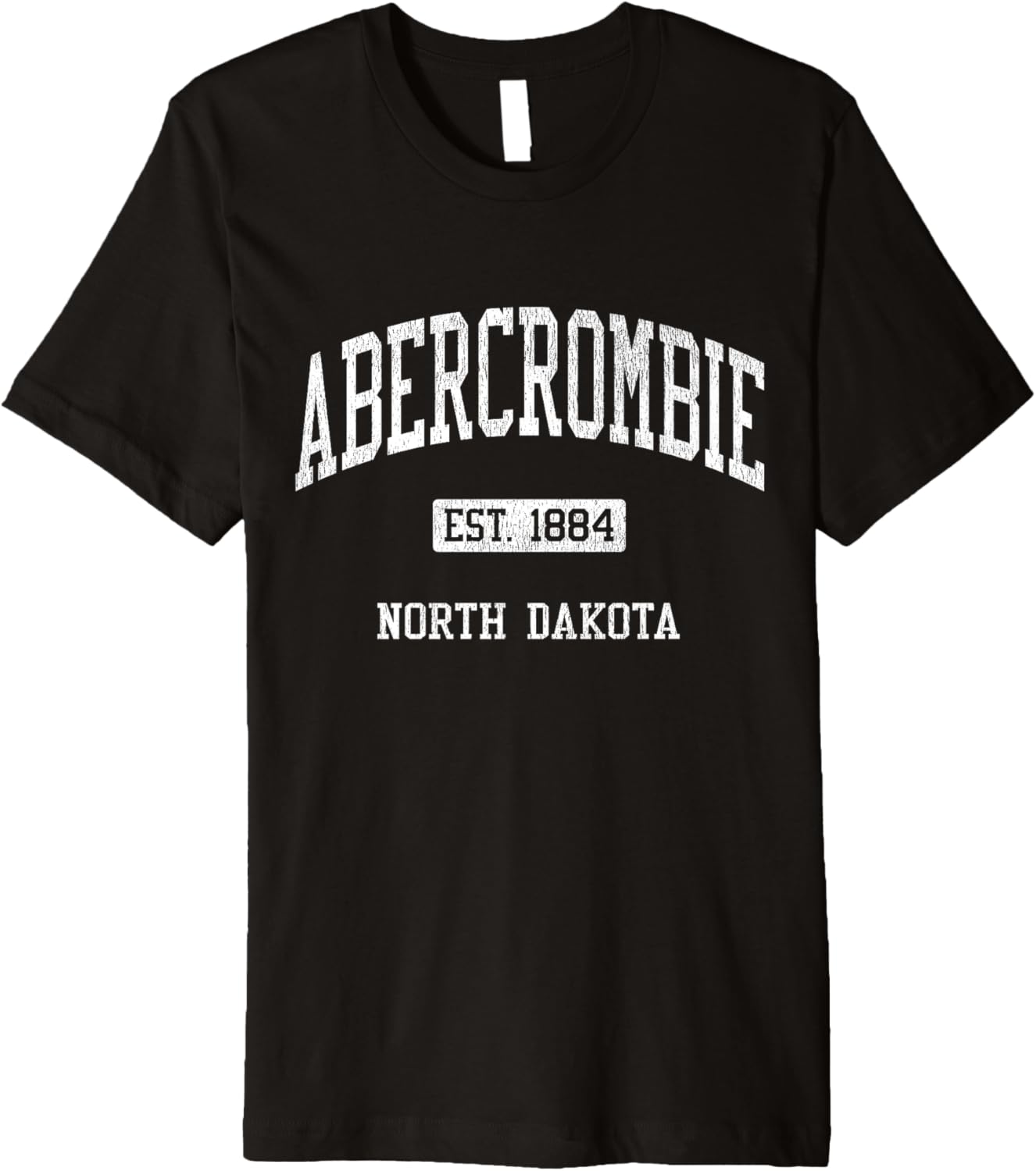 Abercrombie North Dakota ND JS04 Vintage Athletic Sports Premium