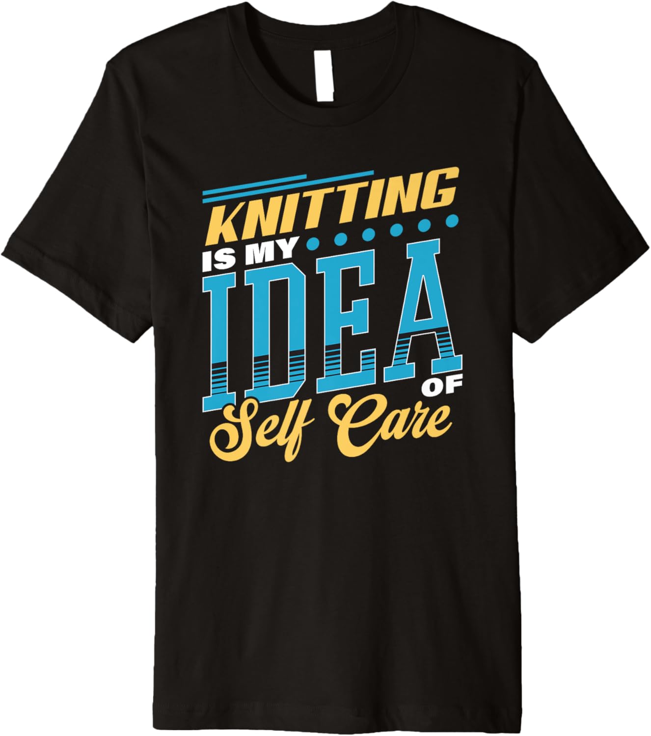 Knitting Crafting Yarn Lover Knitter Hobby Premium