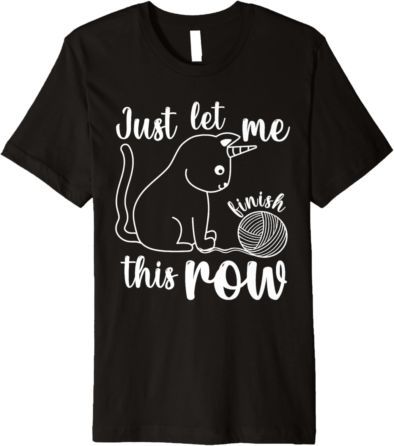 Funny Knitting Crochet Crocheting Unicorn Yarn Mom Women Premium