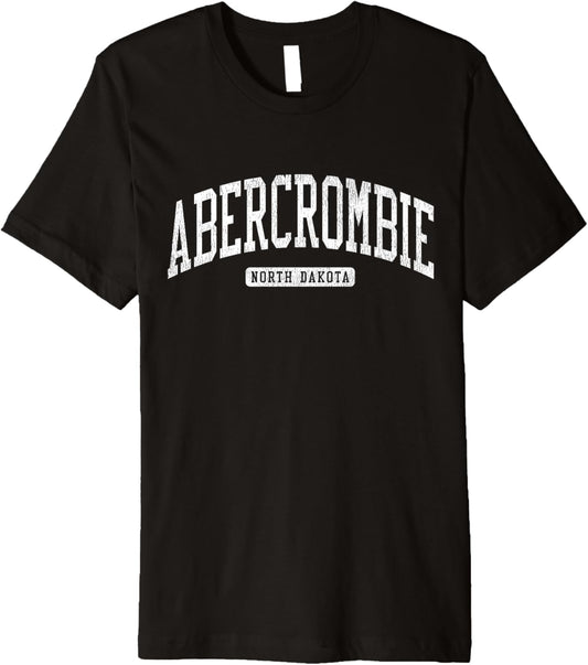 Abercrombie North Dakota ND JS03 College Univesity Style Premium