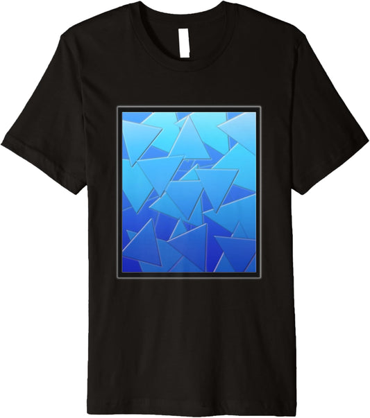 Ocean Shapes, Calm Rectangle Premium