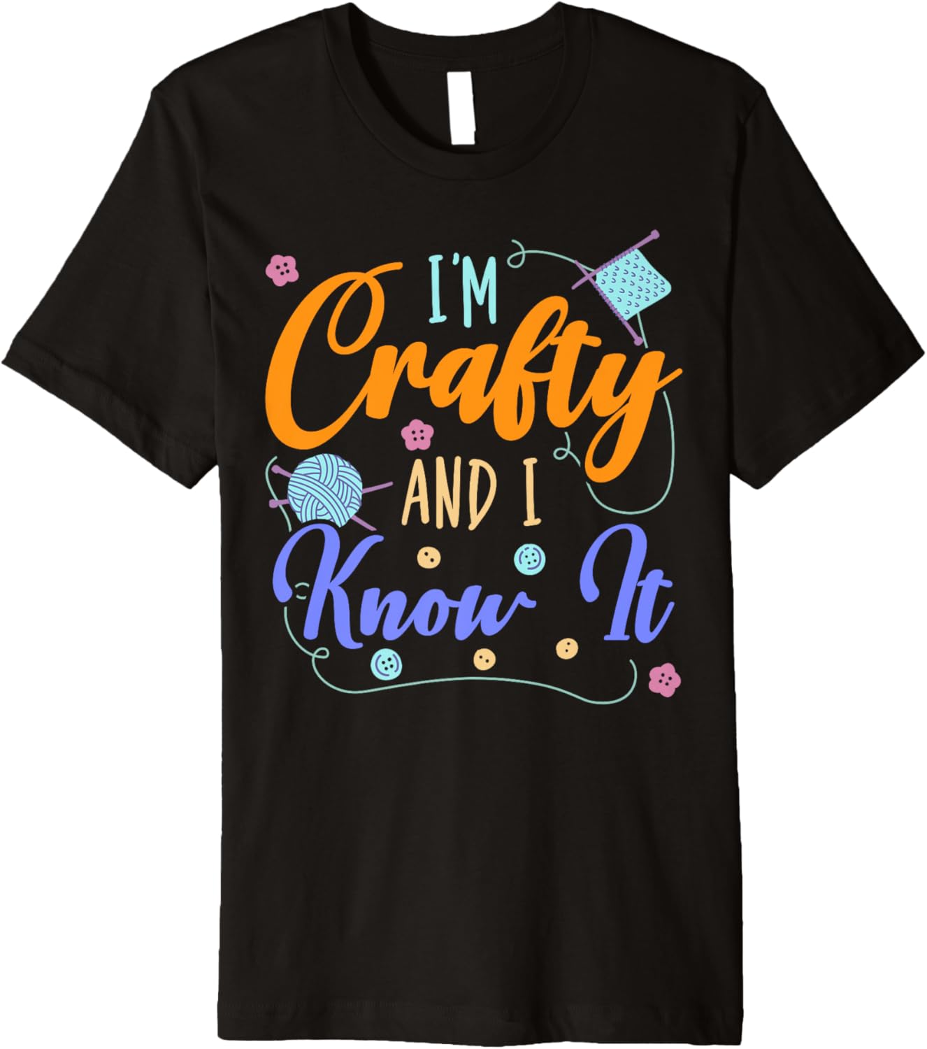 Knitting Knit Crochet Crafting Knitter Yarn Collector Premium