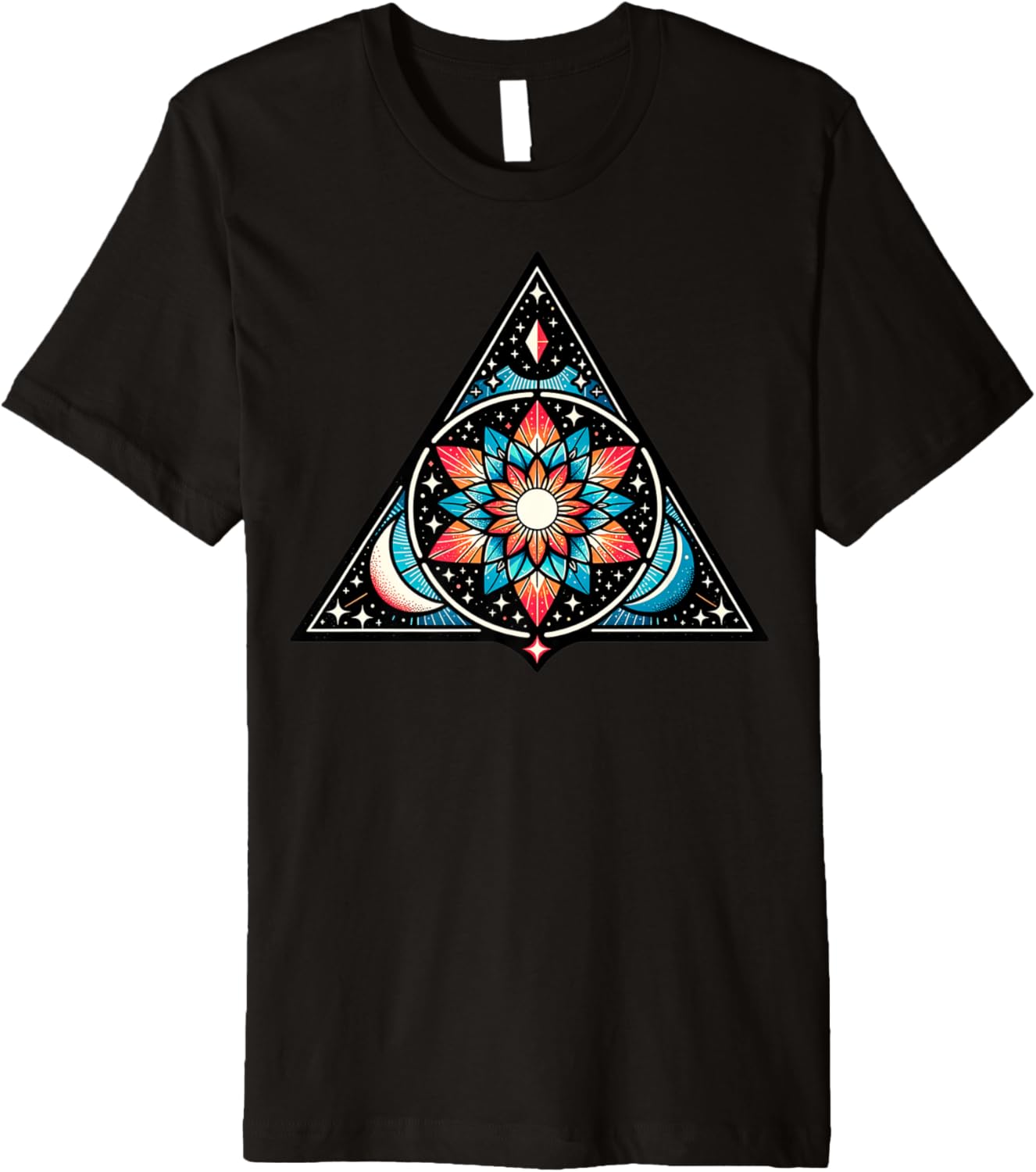 Geometric Floral Mandala Art For Designation Premium
