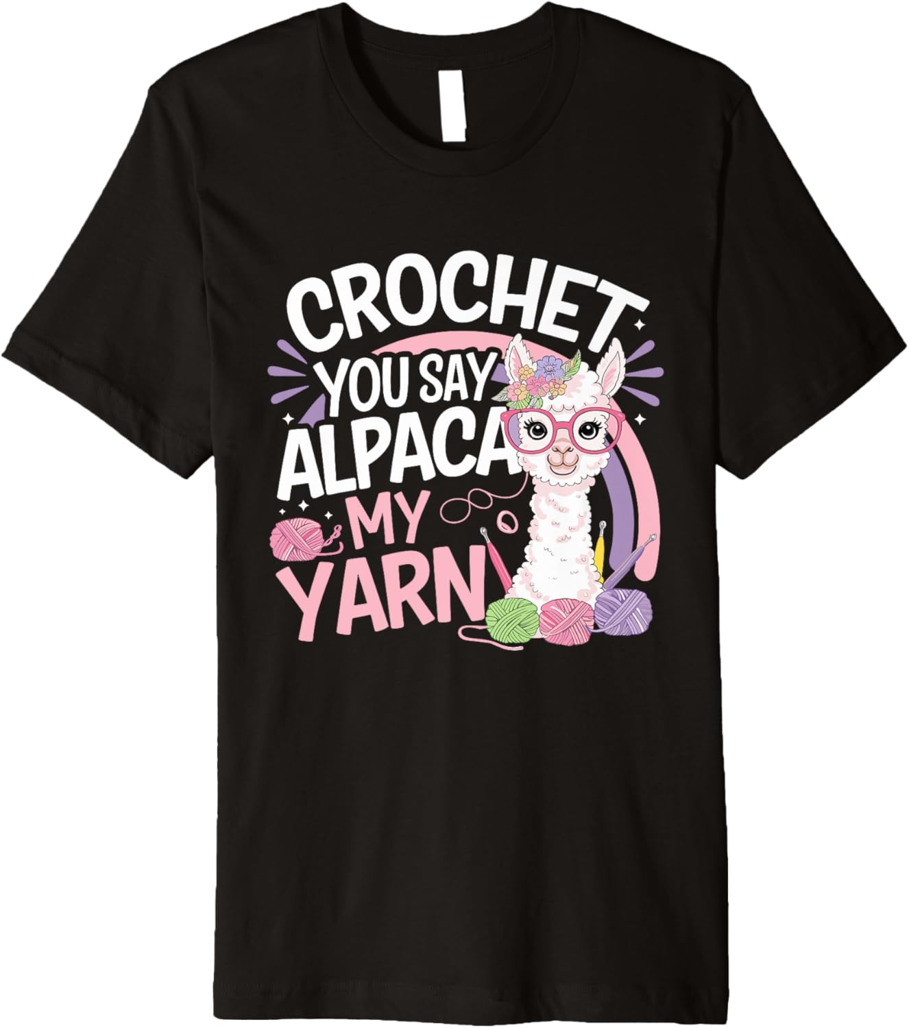 Crochet Alpaca My Yarn Funny Premium