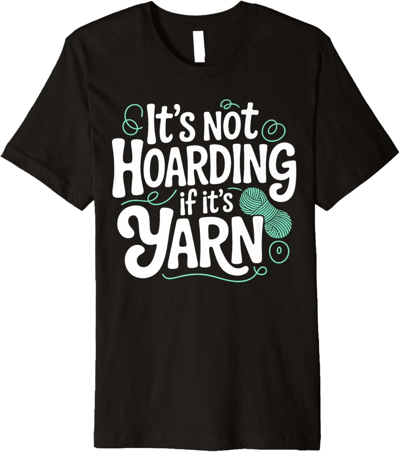 Yarn Knitting Funny Knitter Premium