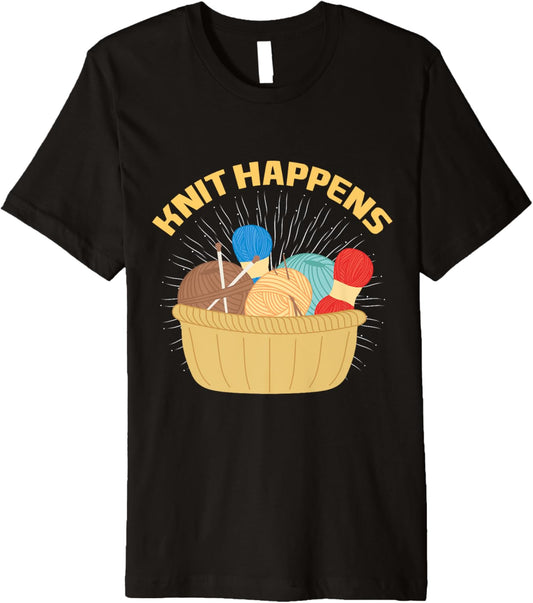 Yarn Collection KNIT HAPPENS Funny Yarn Collector Premium