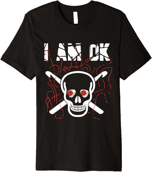 I'm Ok Crochet - Funny Crocheting and Perfect Yarn Lover Premium
