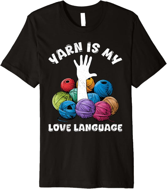 Yarn Collection YARN IS MY LOVE LANGUAGE Yarn Collector Premium