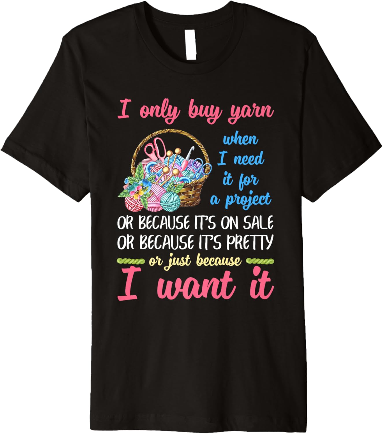 Funny Crochet Knitting Yarn Collector Premium