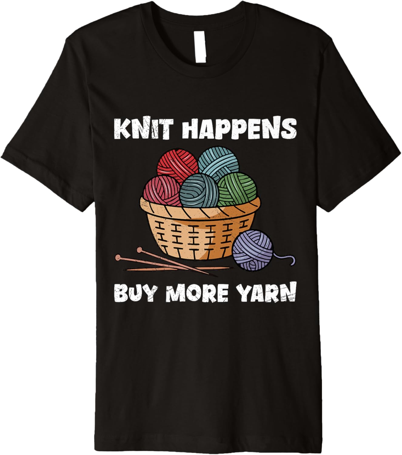 Yarn Collection KNIT HAPPENS BUY MORE YARN Yarn Collector Premium