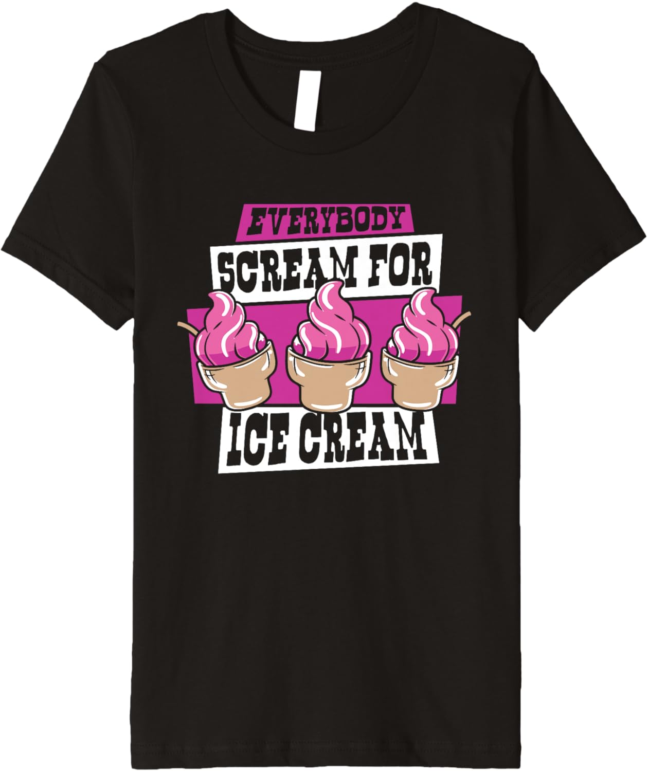 Everybody Scream For Ice Cream Maker Gelato Lover Ice Cream Premium