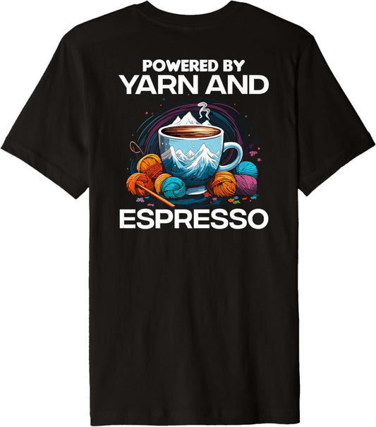 Powered by yarn and espresso Premium