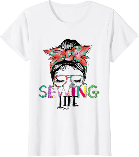 Sewing Mom Quilting Yarn Graphic Seamstress Sewing Themed