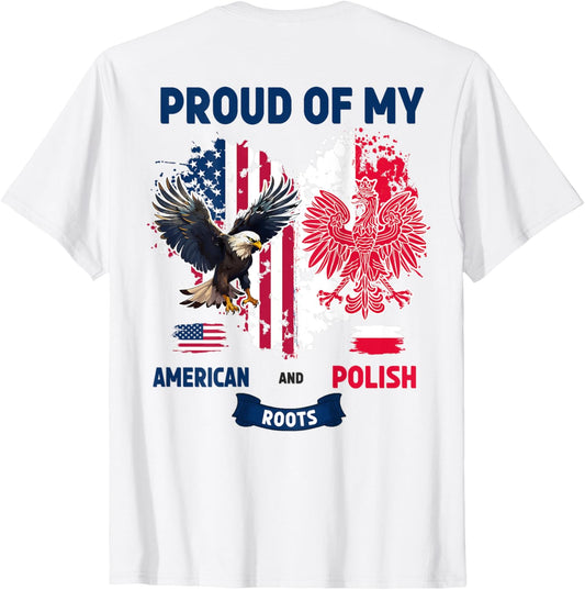 Polish American Flag Idea For Kids Poland Flag Heart