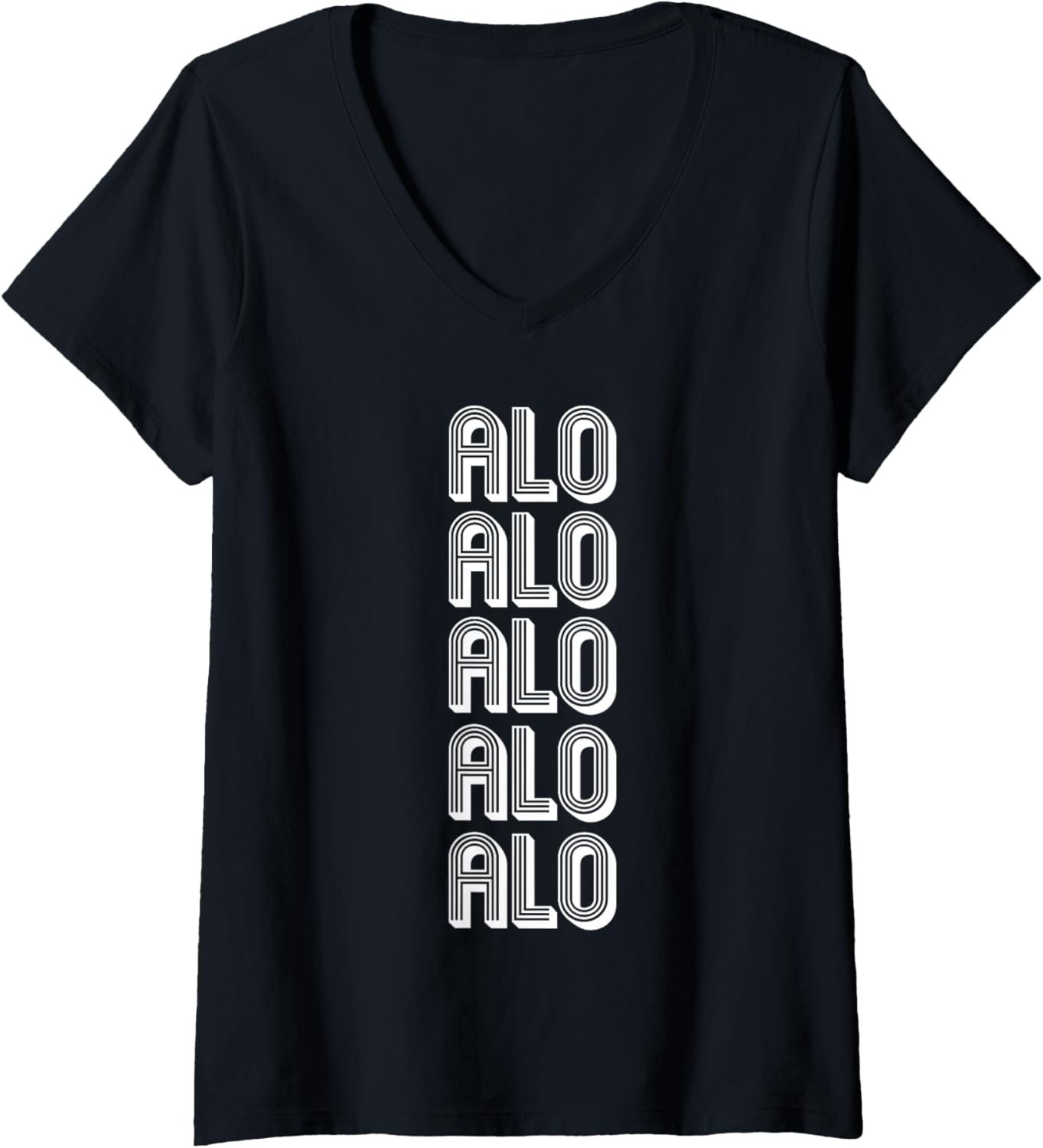 Womens ALO Waterloo Airport Travel V-Neck