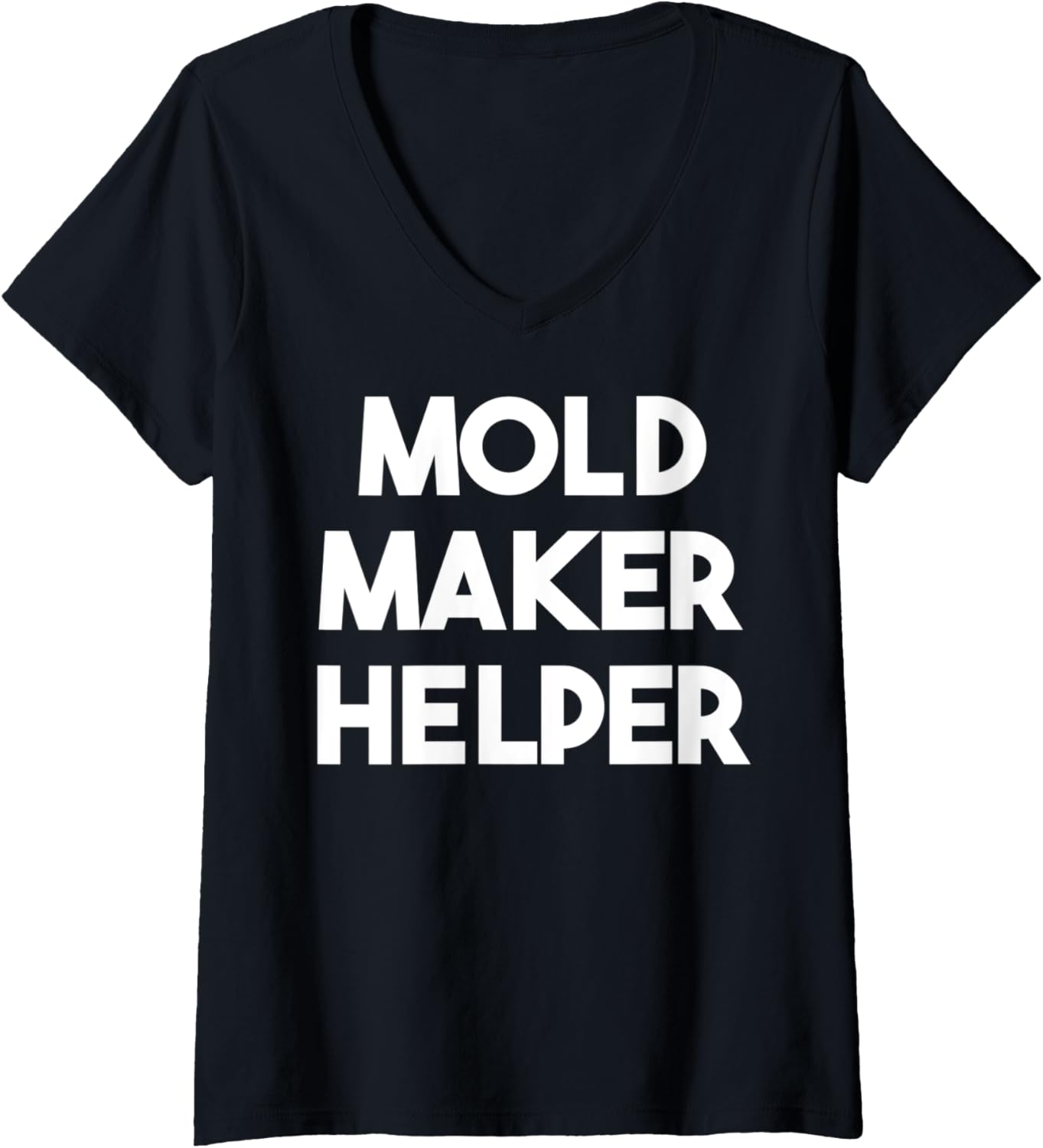Womens Mold Maker Helper V-Neck