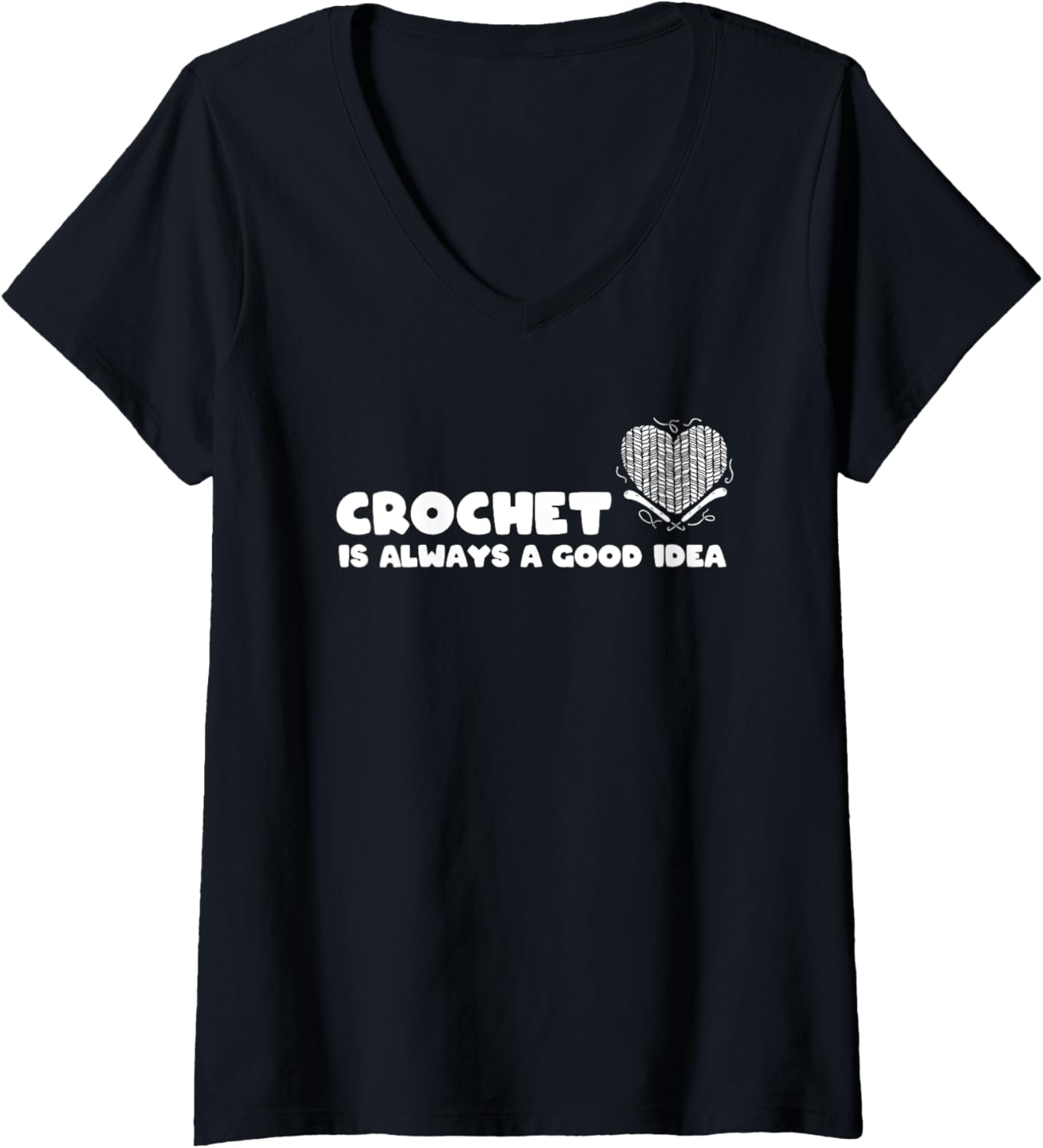 Crochet And Yarn Lover Seamstress V-Neck