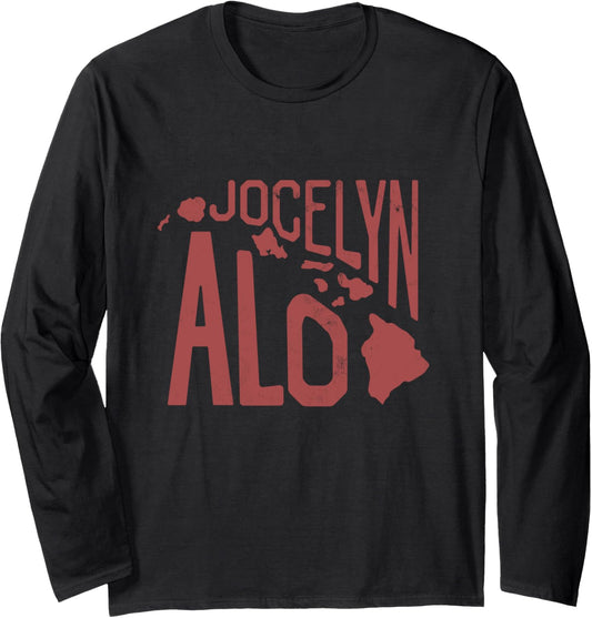 Jocelyn Alo Islands Official Merch Red Long Sleeve