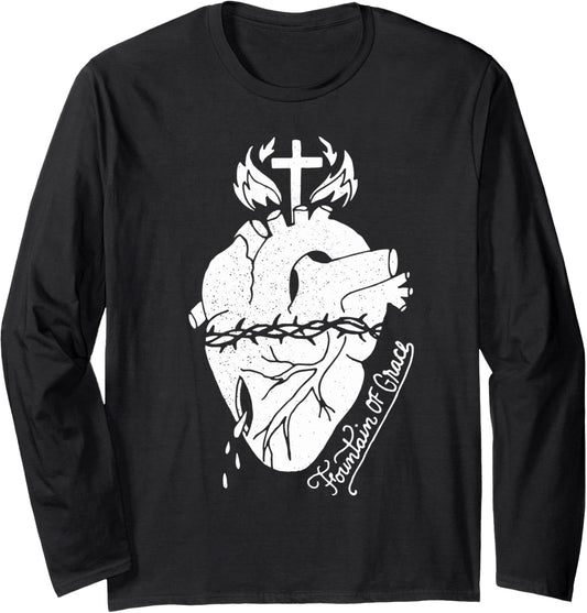Fountain of Grace   Christian Clothing Long Sleeve