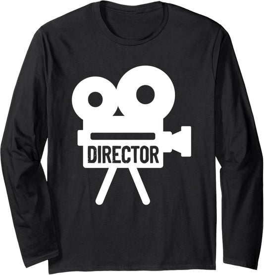 Director Filmmaker Movie Long Sleeve