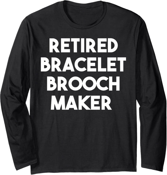 Retired Bracelet Brooch Maker Long Sleeve