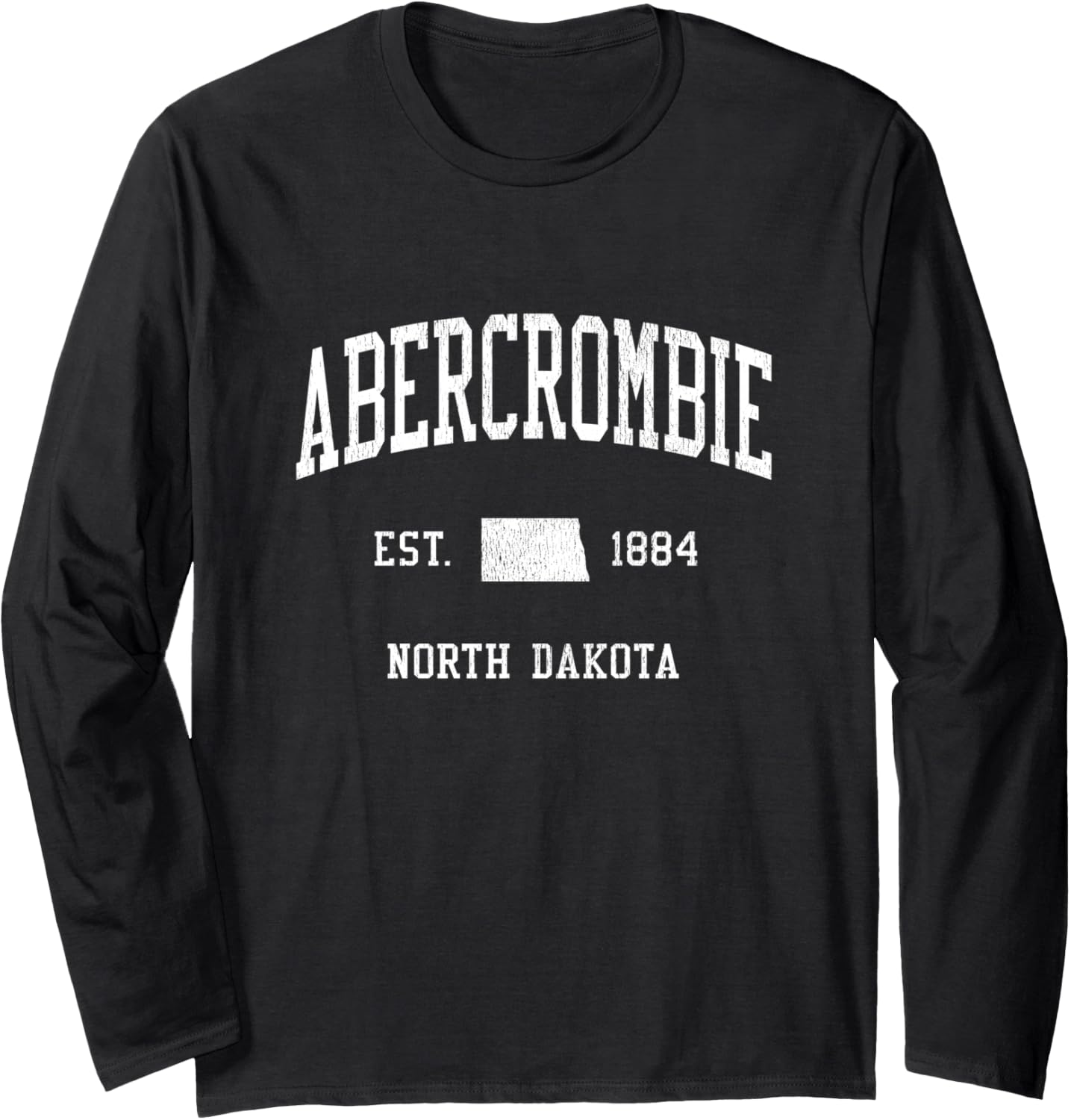Abercrombie ND Vintage Athletic Sports JS01 Long Sleeve