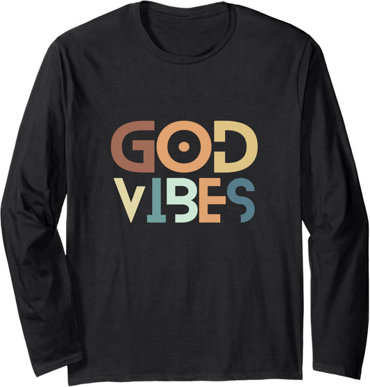 manifest Godspeed vibrate, higher align with divine energy Long Sleeve