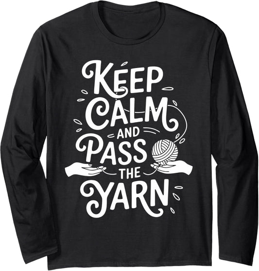 Knitting Pass The Yarn Knitter Long Sleeve