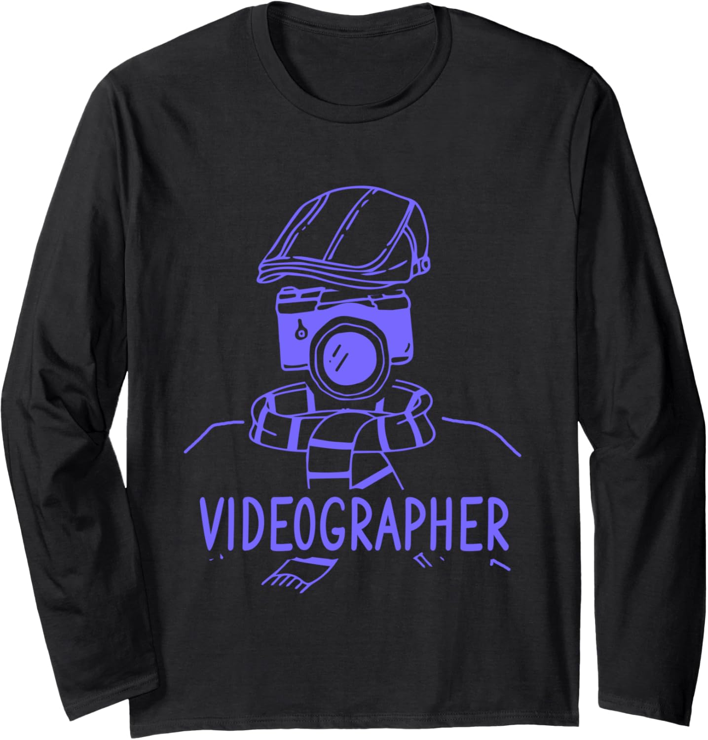 Videographer Instructing Videography Filmmaker Long Sleeve
