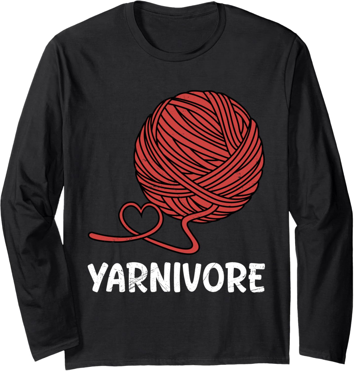 Yarn Collection YARNIVORE Funny Yarn Collector Long Sleeve