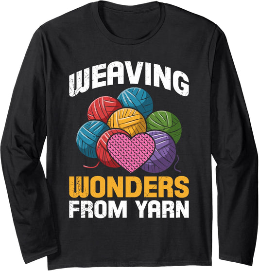 Yarn Collector WEAVING WONDERS FROM YARN Yarn Collection Long Sleeve