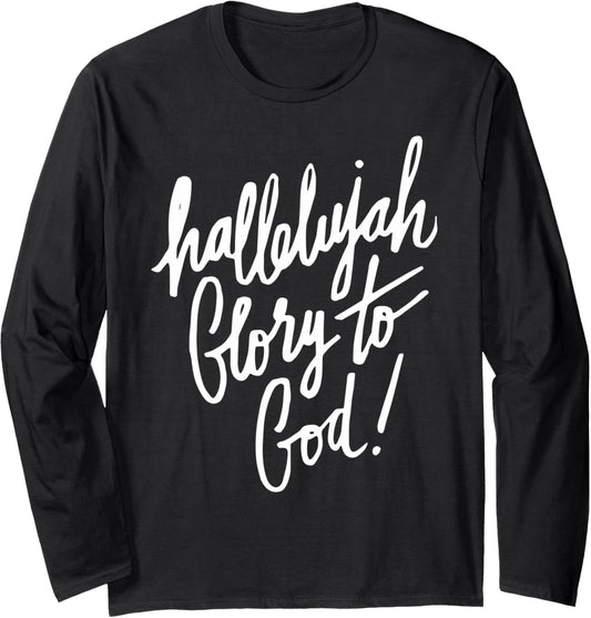 Hallelujah   Christian Clothing Long Sleeve