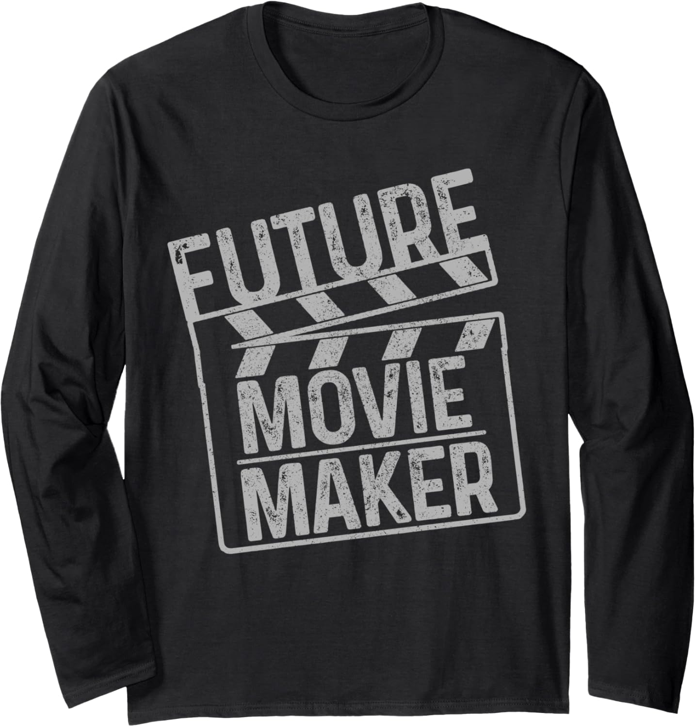 Future Movie Director Film Making Filmmaker Funny Gift Long Sleeve