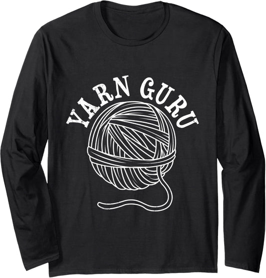 Yarn Collection YARN GURU Funny Yarn Collector Long Sleeve