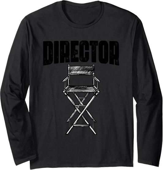 Director Filmmaker Movies Movie Maker Film Director Long Sleeve