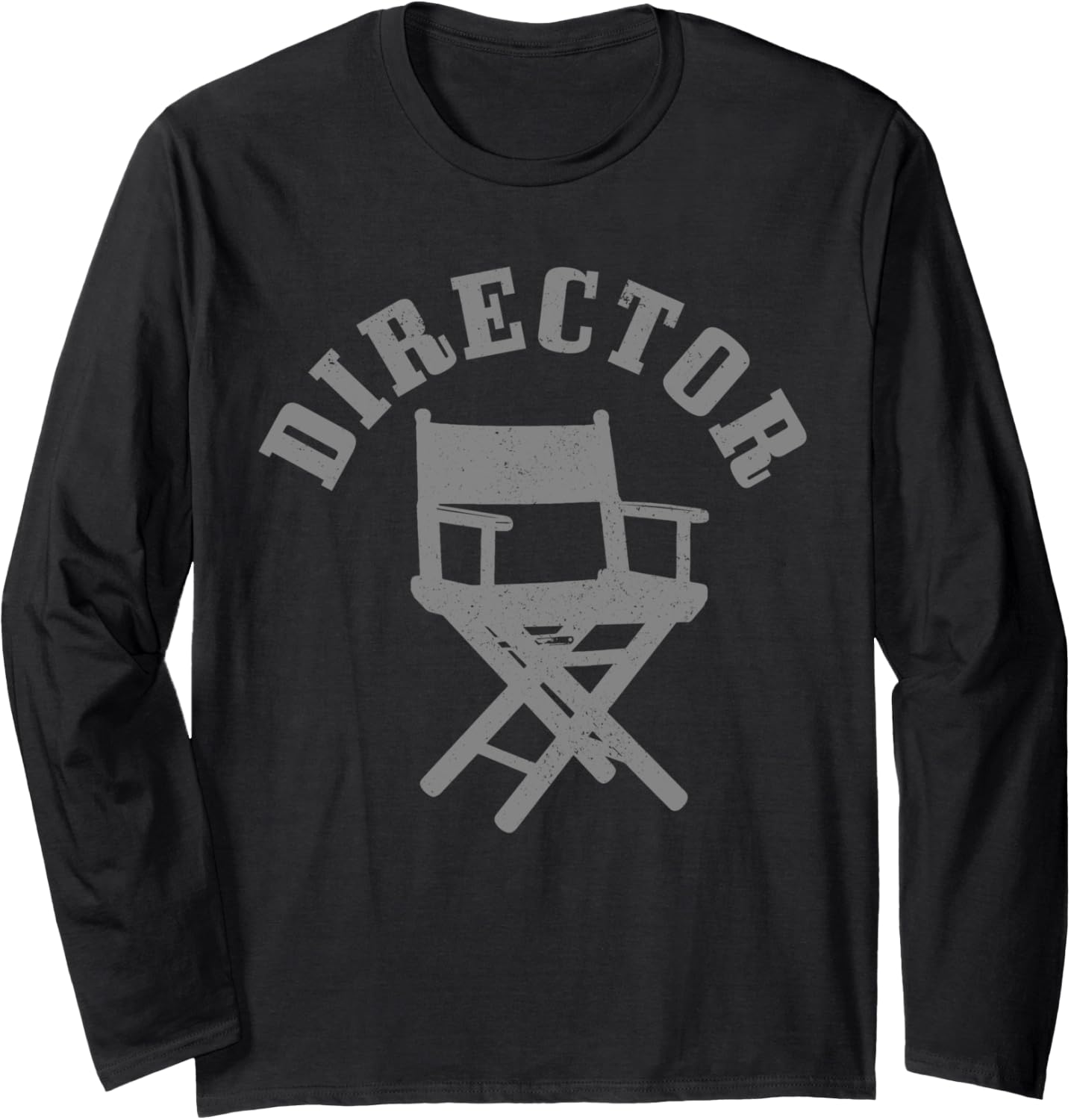 Movie Director Chair Film Making Filmmaker Funny Gift Long Sleeve