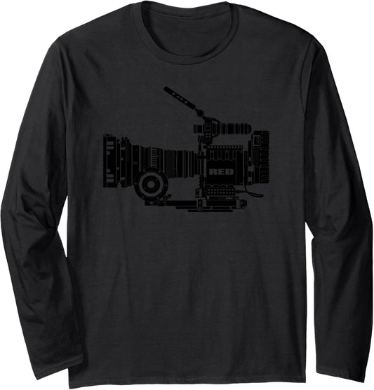 Filmmaker T Shirts | Gifts For Videographers Long Sleeve
