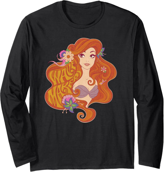 Disney\u2019s The Little Mermaid Princess Ariel Wave Maker Long Sleeve