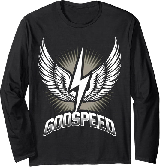 Godspeed Wings Power Lightning Energy Long Sleeve