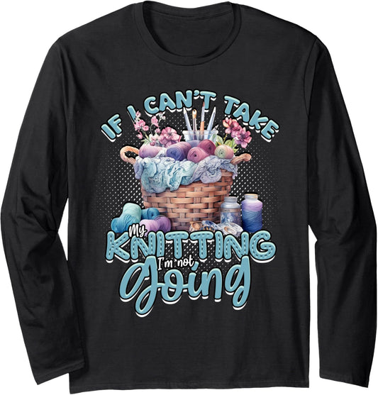 Knitting Yarn Knitter Needles Long Sleeve