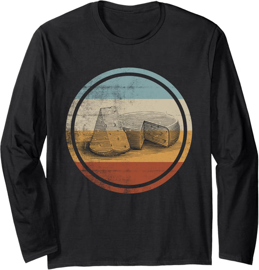 Retro Vintage Cheese Maker Design Cheesemaker Long Sleeve