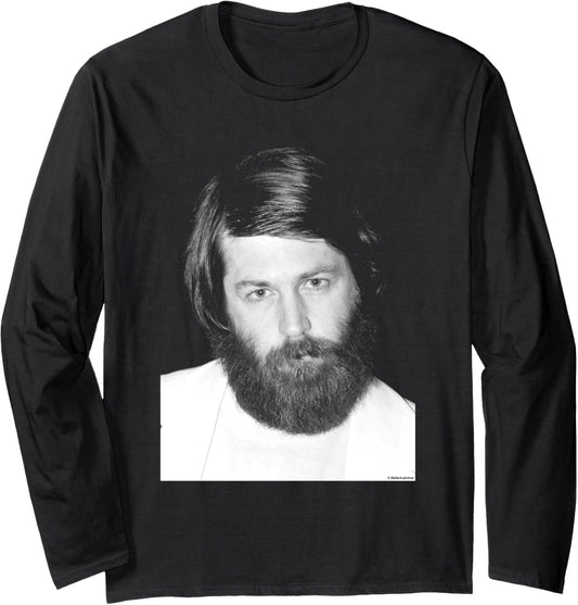 The Beach Boys Singer Brian Wilson By Allan Ballard Long Sleeve