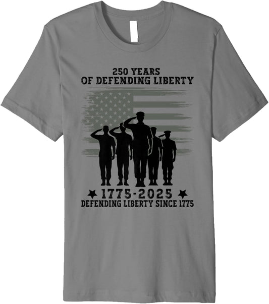 Patriotic Usa Army Us Military Parade 250Th Anniversary 2025 Premium