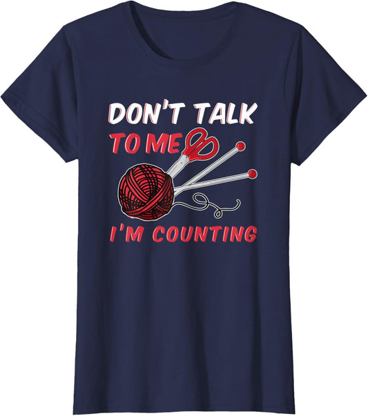 Womens Funny Knit & Crochet Yarn Design