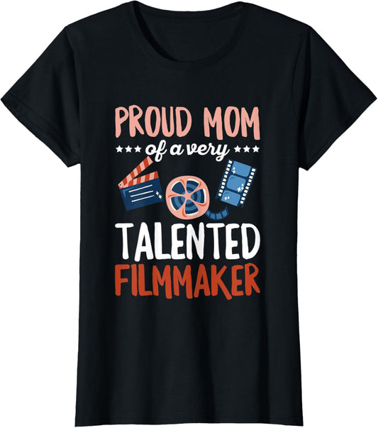 Womens Filmdirector Filmmaking Quote for a Proud Mom of a Filmmaker