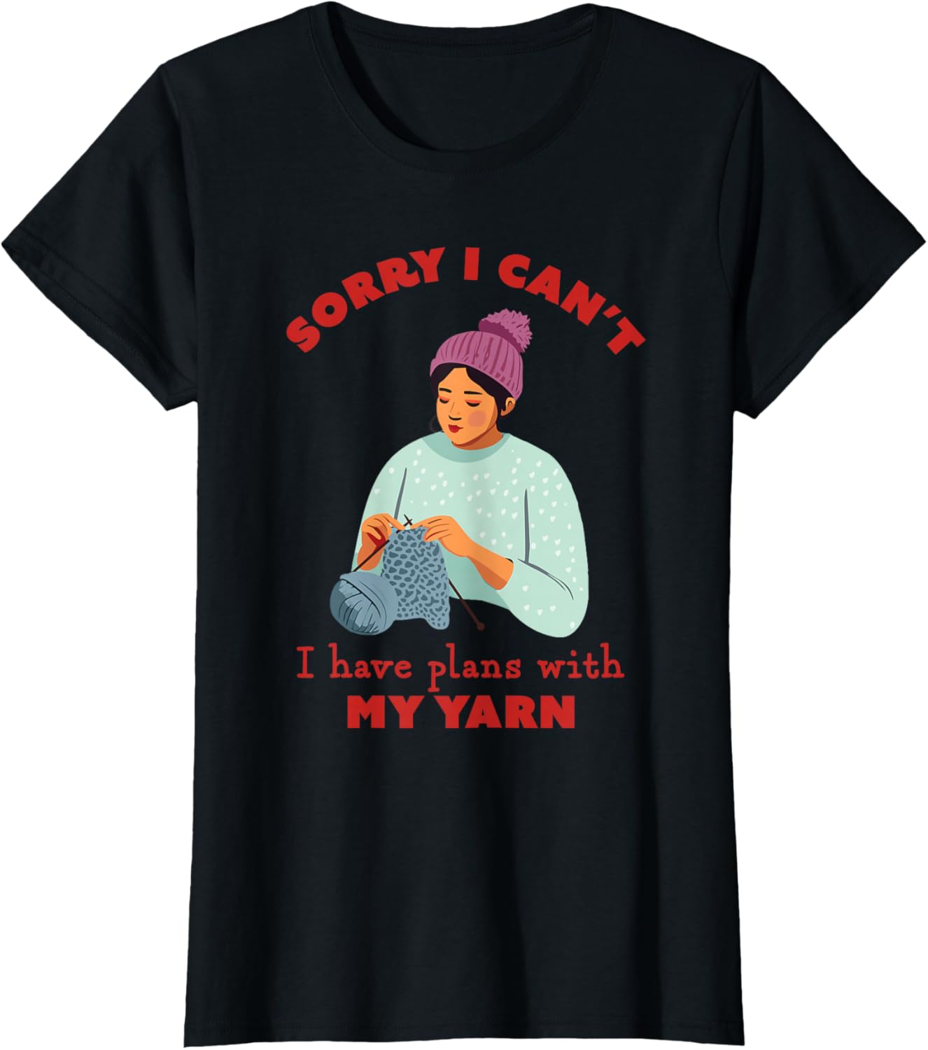 I have plans with my yarn Funny Knitting