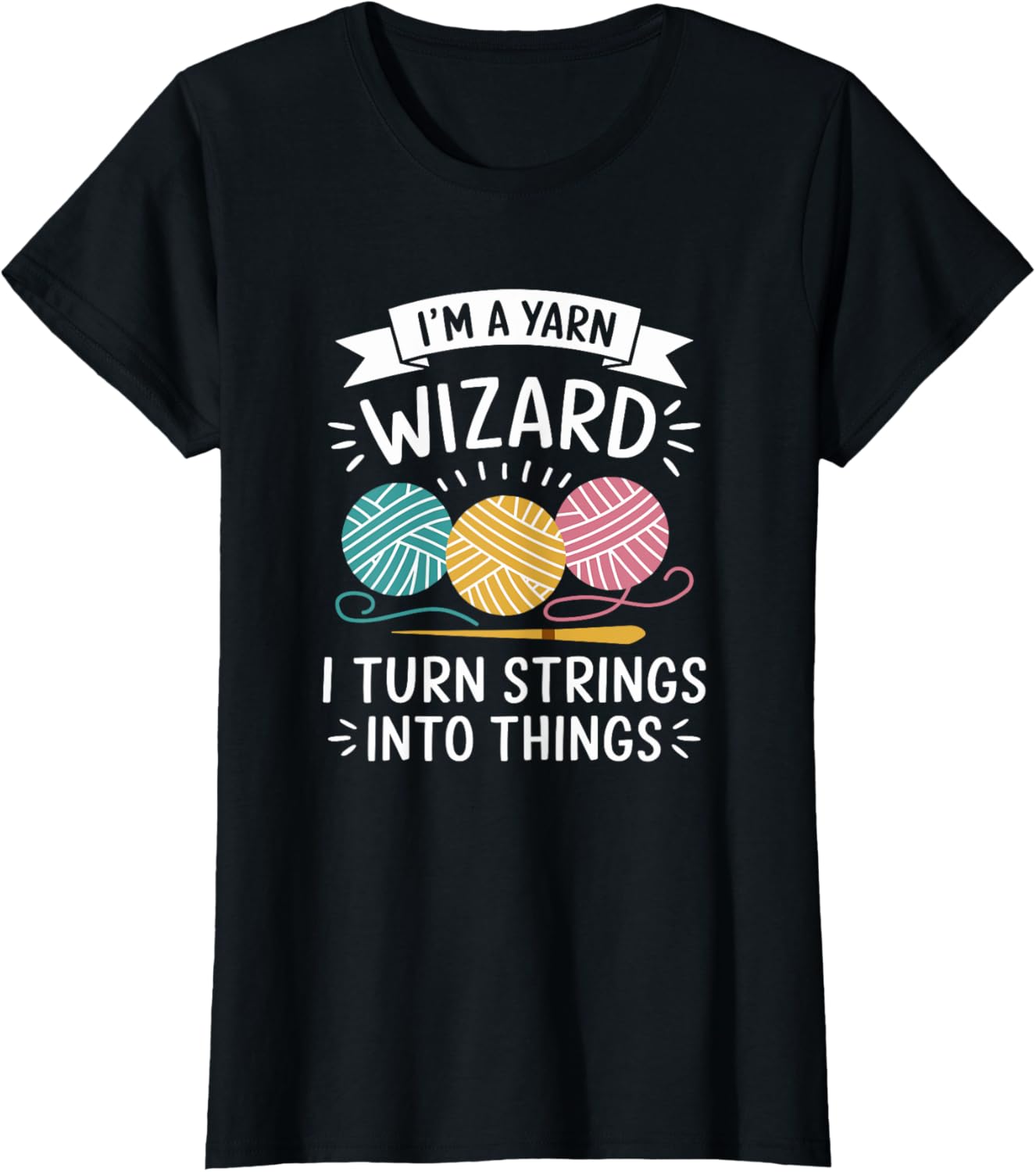 Knitting Magic Quote for Yarn Crafters